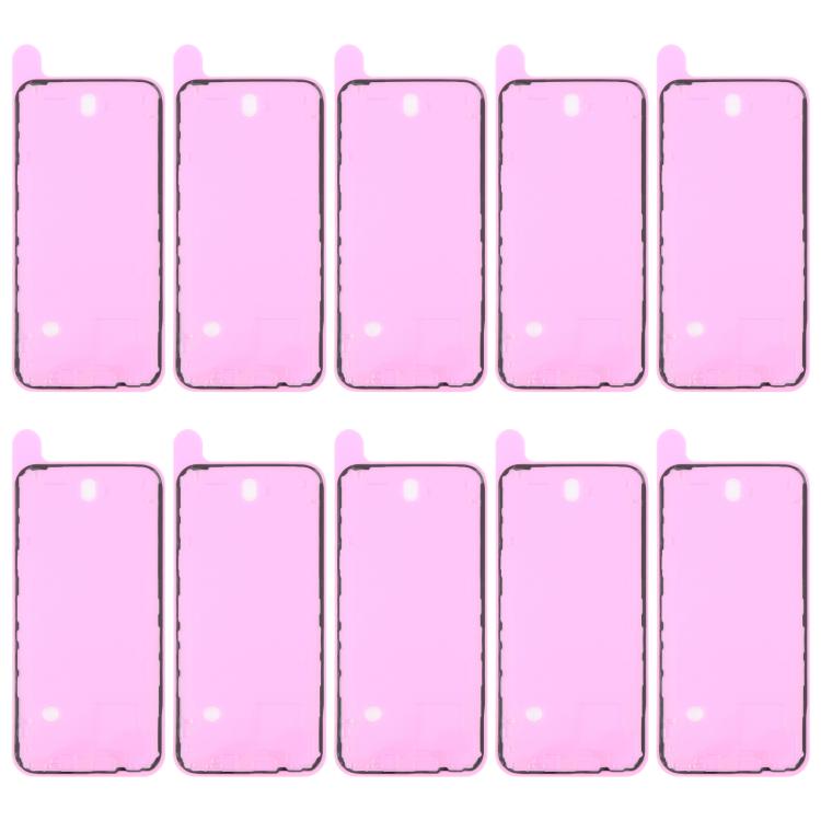 For iPhone 14 Plus 10pcs OEM Back Housing Cover Adhesive, Airtightness Test Compatible