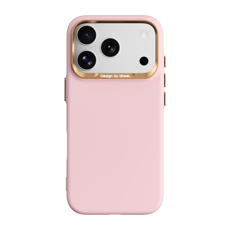 For iPhone 17 Pro ABEEL Lightweight Zero Skin Feel Magnetic PC Phone Case(Pink)