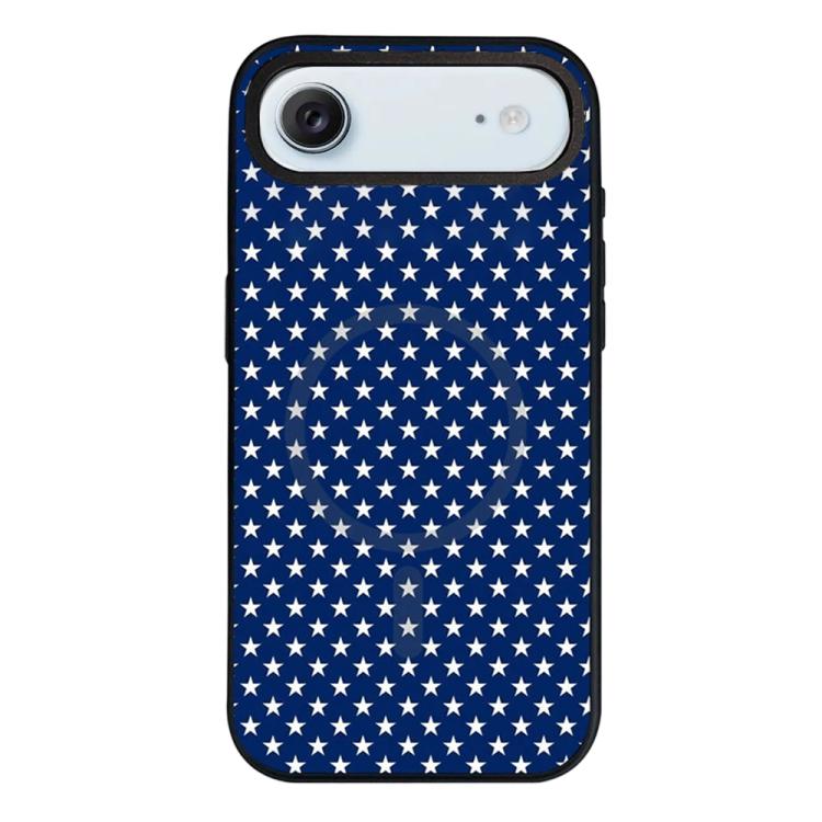 For iPhone Air Star Cross Detachable Dual Magnetic PC Hybrid TPU Phone Case(Star)