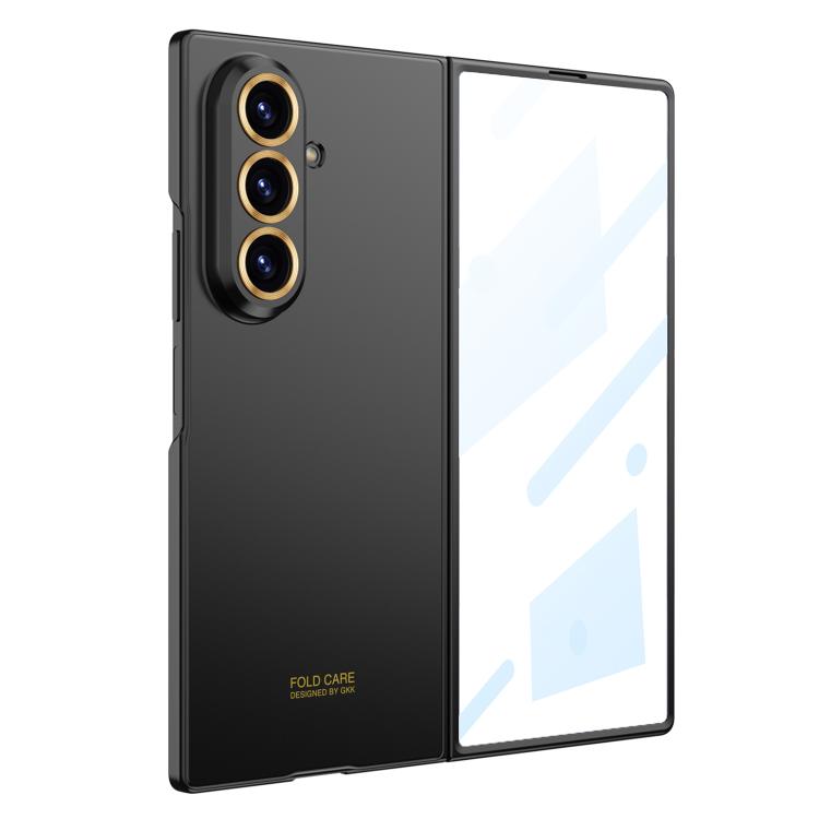 For Galaxy Z Fold8 Ultra 5G GKK Integrated Silky Ultra-thin Folding Phone Case(Black)