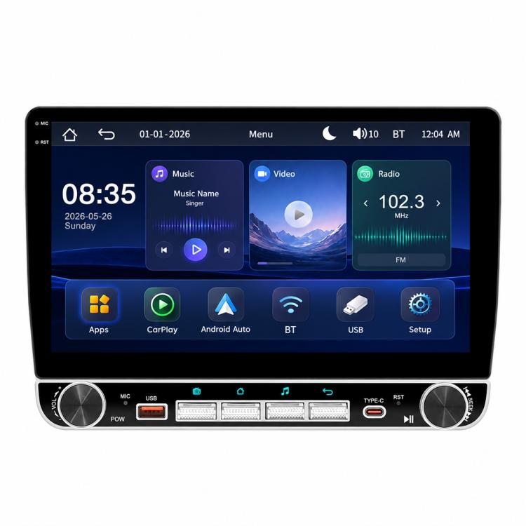 10.1" Double-DIN Car Stereo with Wireless CarPlay and Android Auto 3 10.1" Double-DIN Car Stereo with Wireless CarPlay and Android Auto