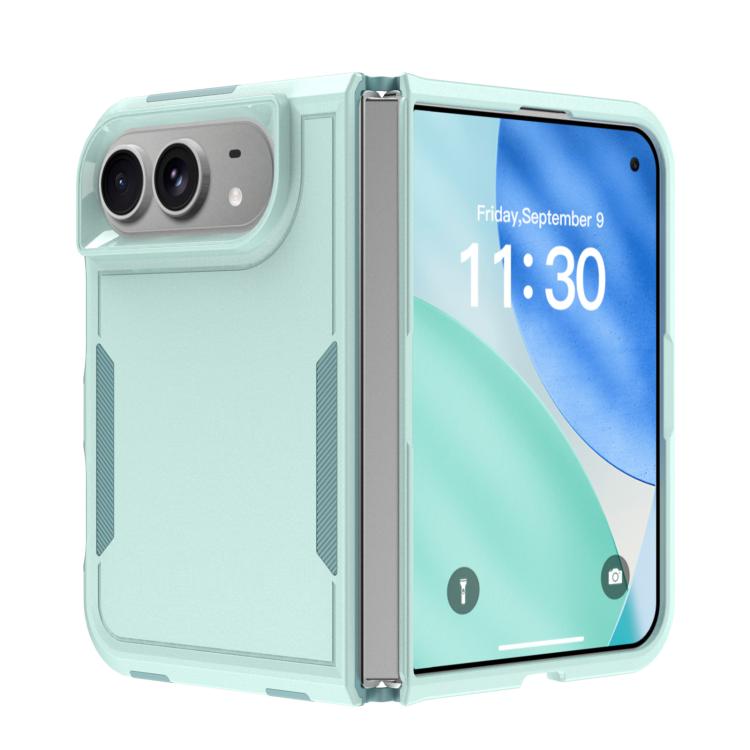 For iPhone Duo 2 in 1 PC + TPU Phone Case(Light Green)
