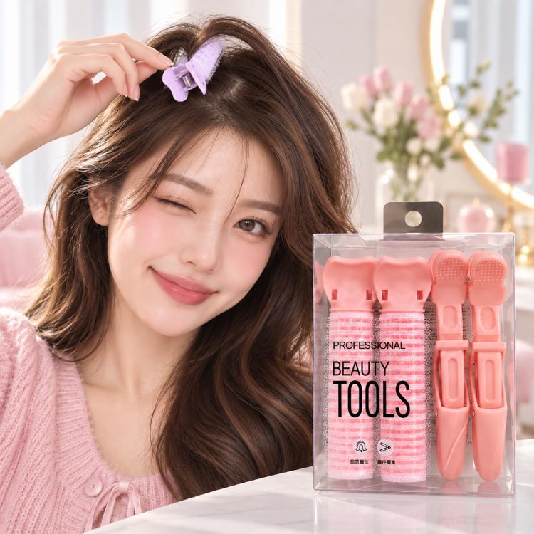 Volumizing Root Clips Hair Curlers Fluffy Hair Clips Set(Orange)