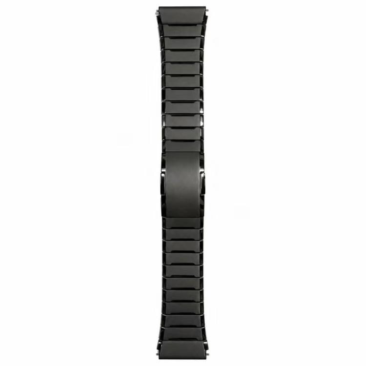 For Huawei Watch 6 / Watch 6 Pro 46mm Curved One Bead Removable Titanium Alloy Watch Band(Gun Metal Gray)