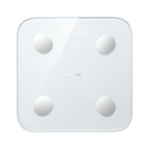 

[HK Warehouse] Realme Body Fat Scale Human Body Intelligent Electronic Scale Household Weight Scale for Adult(White)