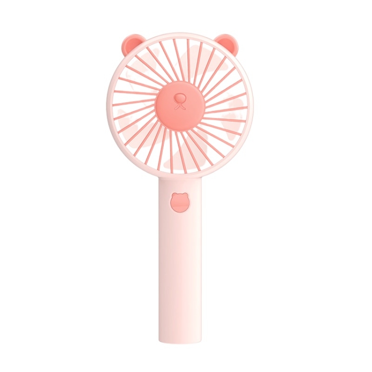 MF003 USB หมีพัดลมพกพาแบบพกพา (สีชมพู)