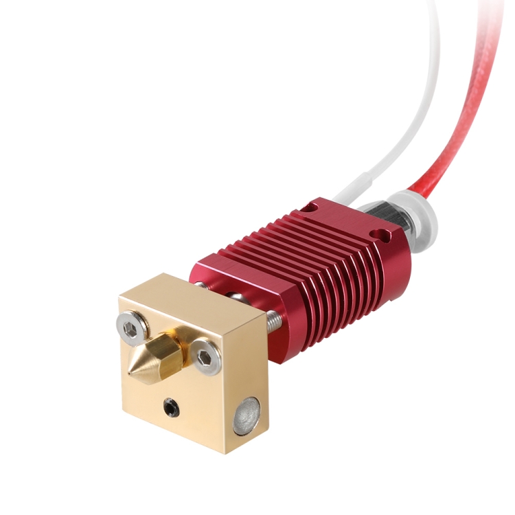 

Creality 24V 40W Extruder Nozzle Hot End Kit with Temperature Thermistor & Heating Tube for Ender-3 3D Printer