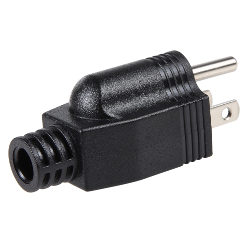 

US Plug Male AC Wall Universal Travel Power Socket Plug Adapter (Black)