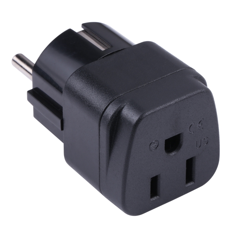 

Portable Three-hole US to EU Plug Socket Power Adapter