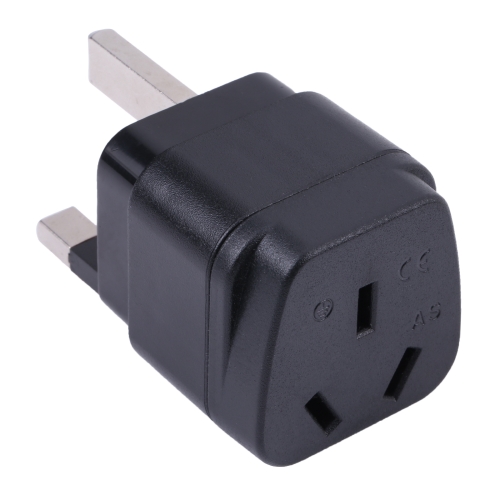 

Portable Three-hole AU to UK Plug Socket Power Adapter with Fuse
