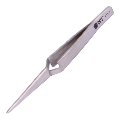 BEST BST-F12.5 Multifunctional Stainless Steel X Types Self Tweezer For Mobile P 