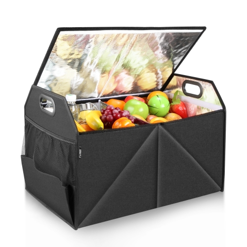 

FunAdd Foldable Storage Fresh Box Vehicle Trunk Organizer Bag (Black)