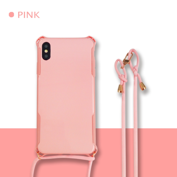 For iPhone X XS Colorful Candy Shockproof PET Back Cover+ TPU