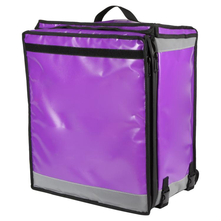 

Extendable Top and Front Opening Pizza / Food Delivery Backpack Carry Bag, Keep Hot / Cool, Size: 17L x 17W x 20H inch