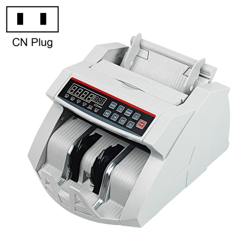 

2108 UVMGIR 220V Multi-Currency Multifunctional Money Counter, Specifications:CN Plug