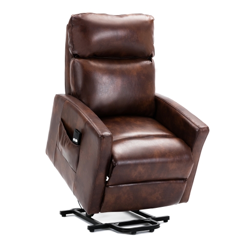 Faux Leather Lift Recliner Chairs For, Leather Lift Chairs For The Elderly