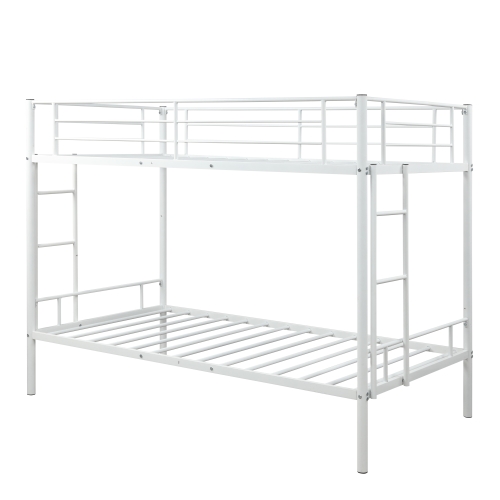 Twin Over Metal Bunk Bed With Two, Full On Metal Bunk Beds Ikea Philippines