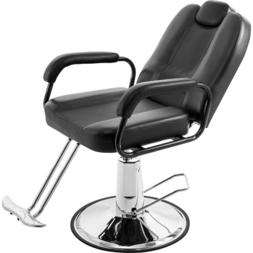 Cadeira De Barbeiro Para Barbearia Cristal Recliná Vel em Promoção