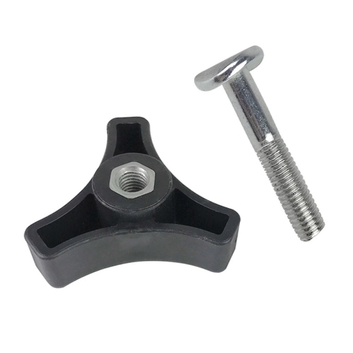 

Lawn Mower Handle Bar Wheel Triangle Handle Knob with 5cm Screw