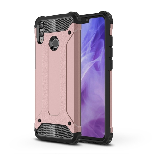 

TPU + PC Armor Combination Back Cover Case for Huawei Honor 8X(Rose Gold)