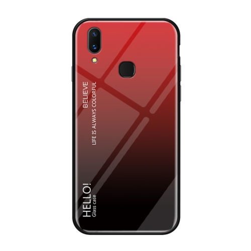 Vỏ kính màu Gradient cho Huawei Y9 (2019) / Enjoy 9 Plus (Đỏ) Vỏ kính màu Gradient cho Huawei Y9 (2019) / Enjoy 9 Plus (Đỏ)