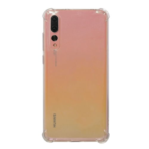 

Shockproof TPU Protective Case for Huawei P20 Pro / P20 Plus (Transparent)