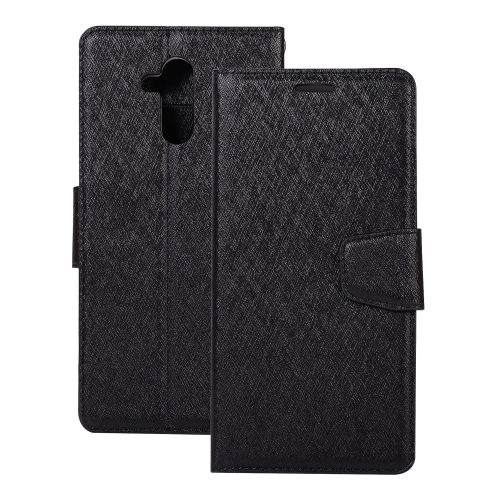 

Silk Texture Horizontal Flip Leather Case for Huawei Mate 20 Lite, with Holder & Card slots & Wallet & Photo Frame(Black)