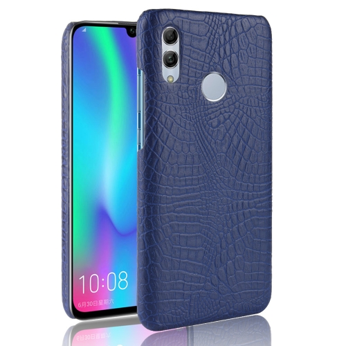

Shockproof Crocodile Texture PC + PU Case for Huawei P Smart (2019) (Blue)
