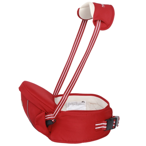 Portador ergonómico para bebés con asiento de para bebé con tira reflectante para