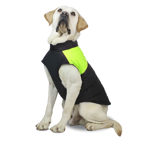 

Pet Dog Cotton Vest Ski Suit, Size: XL, Chest: 50cm, Back Length: 40cm(Green)