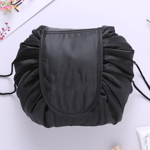 

Travel Large Volume Drawstring Bag Cosmetic Sundries Storage Bag(Black)