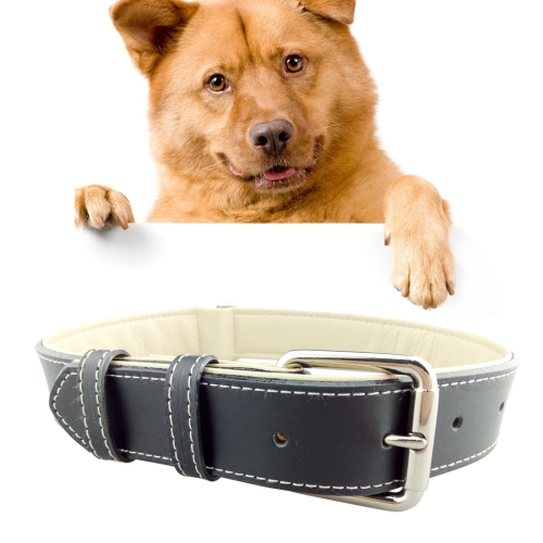 Collare per cani in pelle Prodotti per animali Collare per cani di grossa  taglia, dimensioni: L