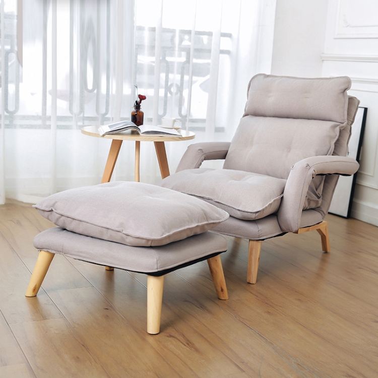 F3 Lazy Sofa Armrest Bedroom Leisure Japanese Folding Fabric