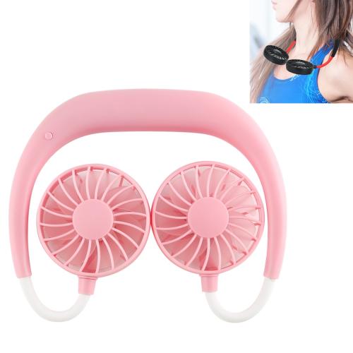 

Multi-function Portable Adjustable Wearable Sport Fan(Coral Red)