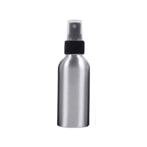 LW-LV01 鋁瓶 防晒噴霧爽膚水瓶, 100ml (顏色：黑色)