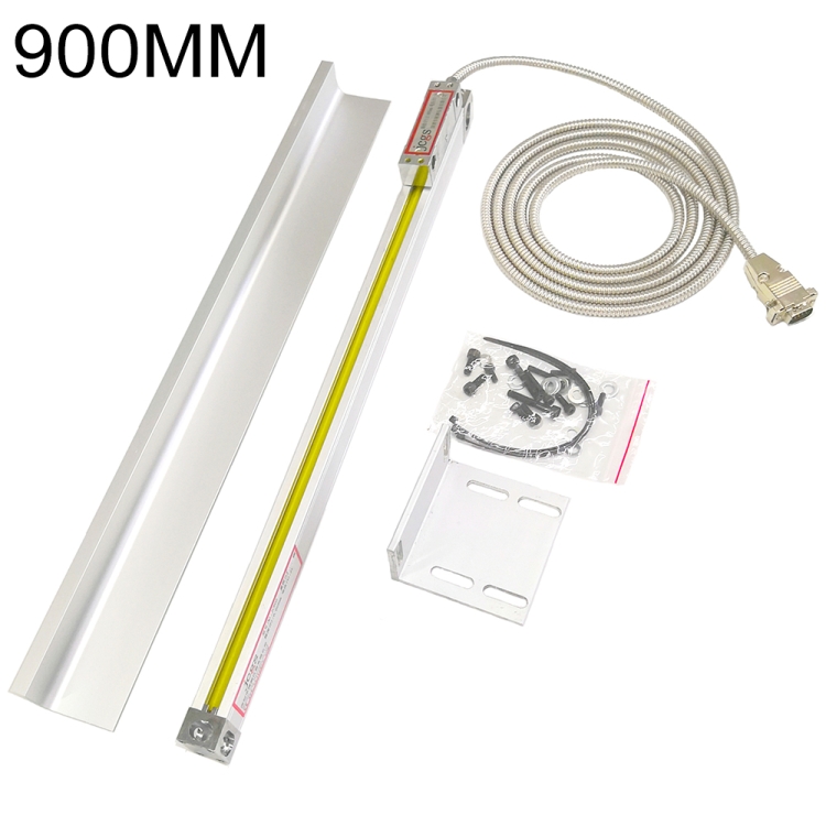 Cal9004 Ruler 900mm Measuring Range Milling Lathe Digital Readout Encoder Grating ...