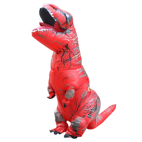 Aufblasbar T-REX Kostüm Karneval Kostüm Dinosaurier Kostüm für Erwachsene/Kinder