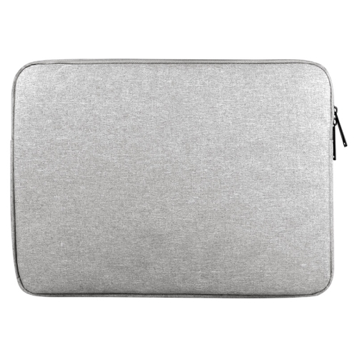 

For 13 inch and Below Universal Wearable Oxford Cloth Soft Business Inner Package Laptop Tablet Bag(Grey)