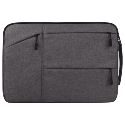 

Universal Multiple Pockets Wearable Oxford Cloth Soft Portable Simple Business Laptop Tablet Bag, For 14 inch and Below Macbook, Samsung, Lenovo, Sony, DELL Alienware, CHUWI, ASUS, HP(Grey)