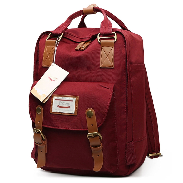 

Fashion Casual Travel Backpack Laptop Bag Student Bag with Handle, Size: 38*28*11cm