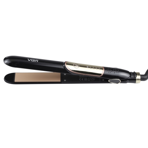 

VGR V-509 35W 5 Gears AdjustableHair Straightening Curling Iron Dual-use, Plug Type: EU Plug(Black)