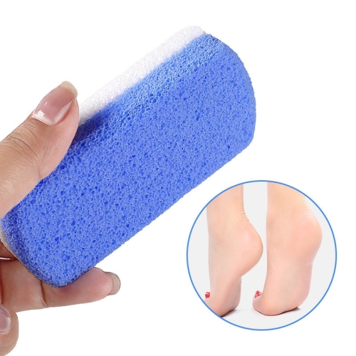 

5 PCS 037 Double-color Grindstone Foam Glass Foot Rub, Color Random Delivery