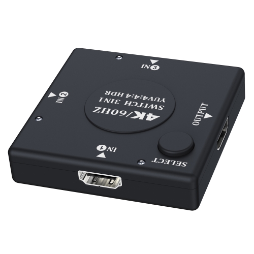 

3 In 1 Out 4K 60Hz HD Video HDMI Switcher
