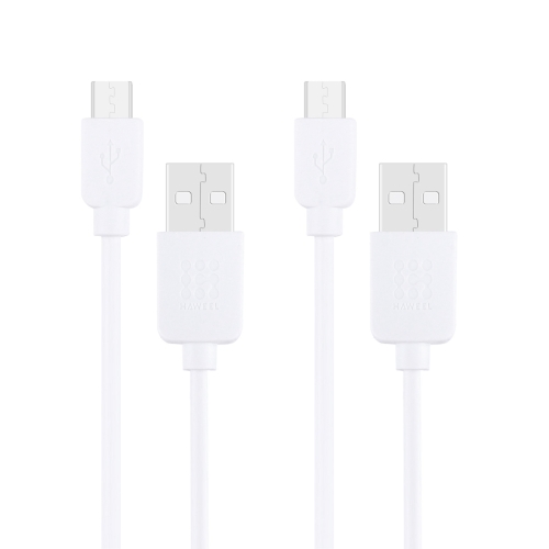 

2 PCS HAWEEL 1m High Speed Micro USB to USB Data Sync Charging Cable Kits, For Samsung, Huawei, Xiaomi, LG, HTC and other Smartphones
