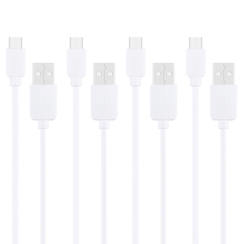 

4 PCS HAWEEL 1m High Speed Micro USB to USB Data Sync Charging Cable Kits, For Samsung, Huawei, Xiaomi, LG, HTC and other Smartphones