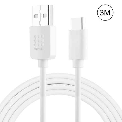 HAWEEL 3m USB-C / Type-C to USB 2.0 Charging Cable
