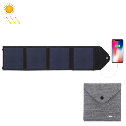 HAWEEL 14W Ultrathin Foldable Solar Panel Charger
