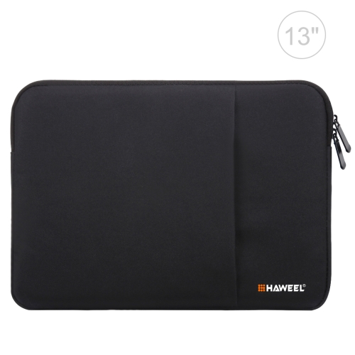 HAWEEL 13.0 inch Sleeve Case Zipper Briefcase Laptop Carrying Bag, For Macbook, Samsung, Lenovo, Sony, DELL Alienware, CHUWI, ASUS, HP, 13 inch and Below Laptops(Black) 1pc hand nozzle sleeve