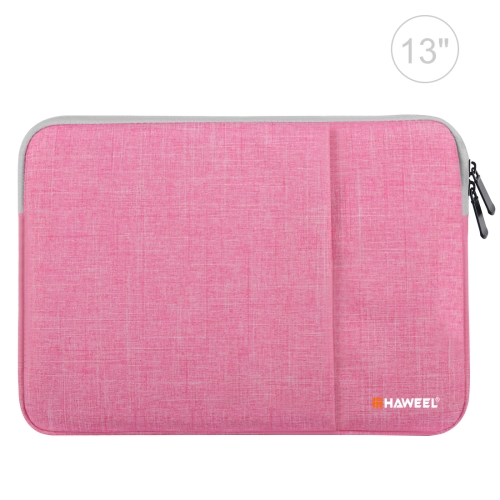 

HAWEEL 13.0 inch Sleeve Case Zipper Briefcase Laptop Carrying Bag, For Macbook, Samsung, Lenovo, Sony, DELL Alienware, CHUWI, ASUS, HP, 13 inch and Below Laptops(Pink)