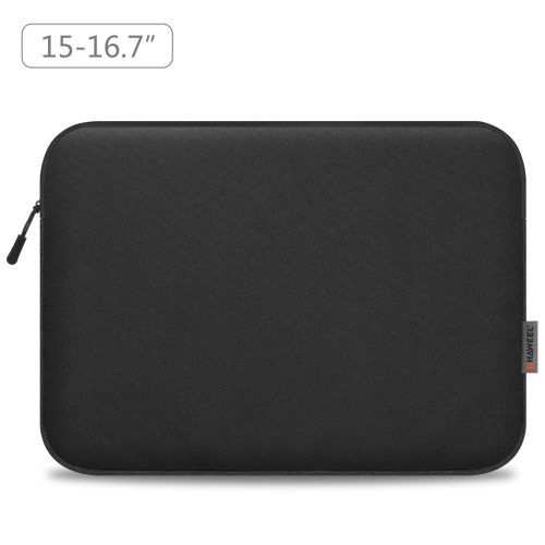 HAWEEL 16 inch Laptop Sleeve Case Zipper Briefcase Bag for 15-16.7 inch Laptop(Black)